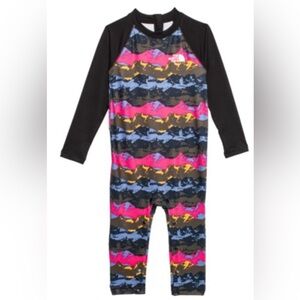 The north face swimsuit baby infant unisuit size 0/3 sun protection NWT